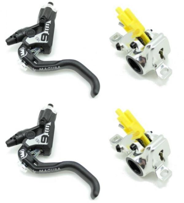 2 x Magura MT6 HC Bremse 1 Finger Modell 2018 Scheibenbremsen