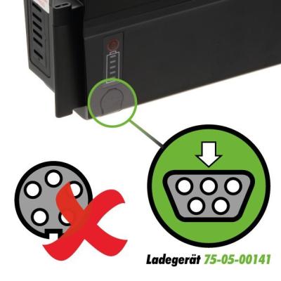 Phylion Akku SF-06S Joycube 48V 11,6Ah JCEB480-11.6 f&uuml;r E-Bikes Pedelecs von Fischer u.a. Produktbild 4