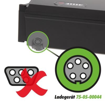 Phylion Akku SF-06 Joycube 48V 8,7Ah JCEB480-8.7 f&uuml;r E-Bikes Pedelecs von Fischer DHS u.a. Produktbild 6