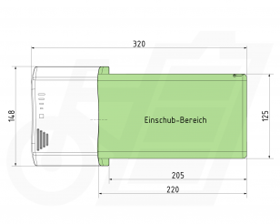 Ersatz-Akku f&uuml;r Ansmann 36V 10,4Ah (374Wh) f&uuml;r E-Bikes Pedelecs von MiFa, Kalkhoff, BBF, Bergsieger, Pfau-Tec, B&ouml;ttcher, AVE u.v.m. Produktbild 5