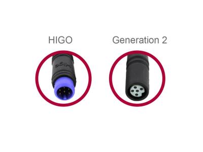BMZ Adapterkabel f&uuml;r Higo (Male) auf Bloks Gen2 (Female) Display Adapter E-Bike Produktbild 2