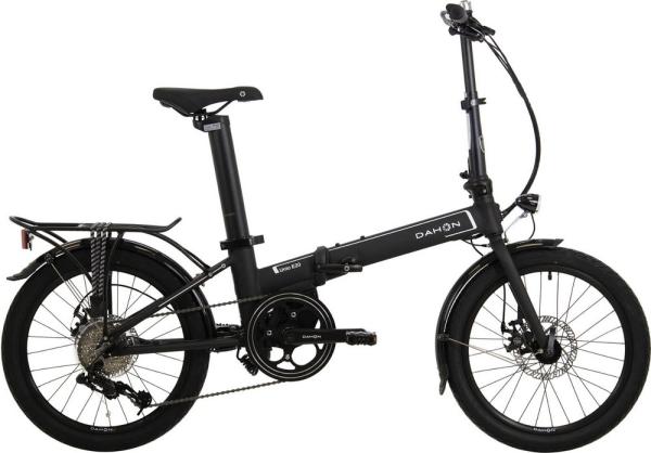 DAHON "Unio E20" 9-Gang 60Nm 342Wh schwarz Scheibenbremsen E-Bike Mittelmotor Faltrad kostenloser Versand