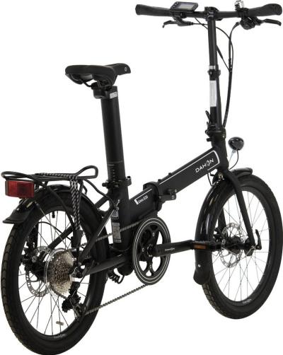 DAHON "Unio E20" 9-Gang 60Nm 342Wh schwarz Scheibenbremsen E-Bike Mittelmotor Faltrad kostenloser Versand Produktbild 2