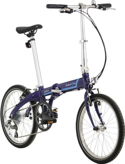 DAHON "Piazza D8" 8-Gang  20" blau Faltrad Klapprad kostenloser Versand Produktbild 1