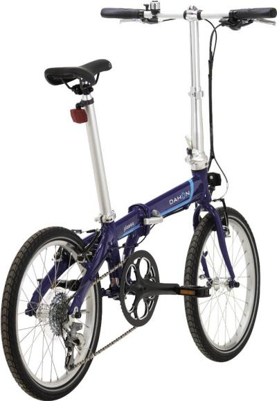 DAHON "Piazza D8" 8-Gang  20" blau Faltrad Klapprad kostenloser Versand Produktbild 2