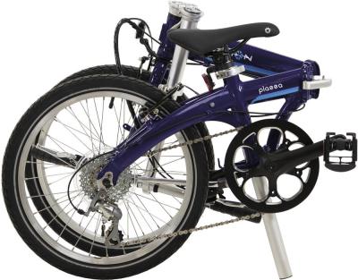 DAHON "Piazza D8" 8-Gang  20" blau Faltrad Klapprad kostenloser Versand Produktbild 3
