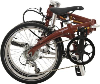 DAHON "Piazza D8" 8-Gang  20" braun Faltrad Klapprad  kostenloser Versand Produktbild 3