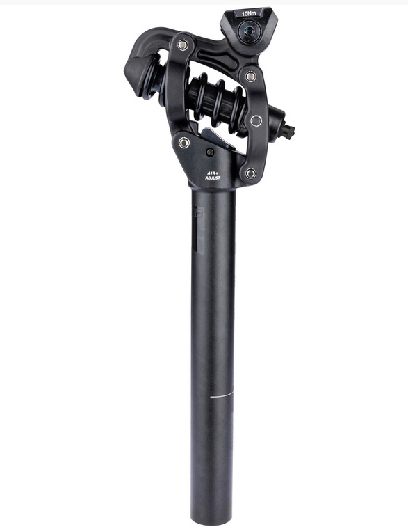 CONTEC Parallelogramm - Federsattelst&uuml;tze 27,2 x 350mm "Nara Air Link+" Sattelst&uuml;tze Luftfederung