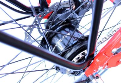 KS Bikes Manufaktur Brose Drive T Magnesium 70Nm 630Wh rot Cityrad Wave E-Bike Pedelec Produktbild 3