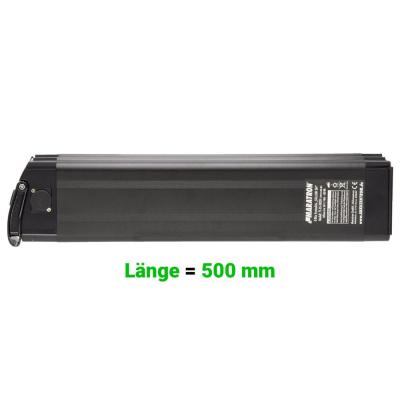 Maratron Ersatz-Akku 50cm f&uuml;r Fatbikes von eStallion und Varaneo 36V 14Ah (500Wh) - SilverFish Samsung Produktbild 2