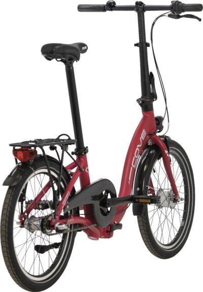 BBF Faltrad "Cove 10.08" 3-Gang 20" Aluminium bordeaux Klapprad kostenloser Versand, kein Dahon Produktbild 2