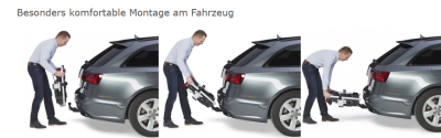 MIETEN VERLEIH Fahrradtr&auml;ger Uebler Fahrrad-Kupplungstr&auml;ger I31 3 Fahrr&auml;der Produktbild 2