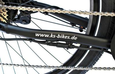 KS Bikes Manufaktur schwarz 55cm Bafang 45 Nm 20kg Diamant E-Bike Pedelec Produktbild 11