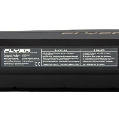 FLYER Panasonic E-Bike Unterrohr-Akku SIB 2.0 FIT - 36V 16,75Ah (630Wh) E-Bike Akku Produktbild 6