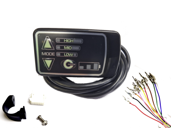 Display LCD E-Bike  f&uuml;r Panasonic Original Mittelmotor System 36V 11 Pin