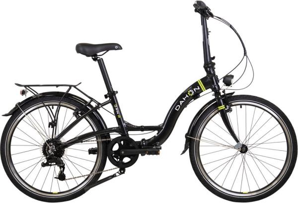 DAHON "Briza D8" 8-Gang  24" schwarz Faltrad Klapprad kostenloser Versand