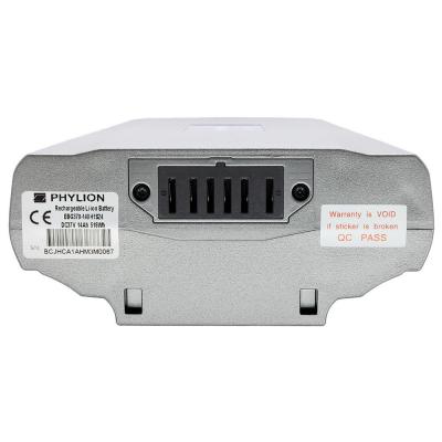 Phylion Akku 36V 14Ah Joycube Wall-ES mit SMART-BMS (UART) und Cinch-Ladebuchse f&uuml;r E-Bikes Pedelecs von TELEFUNKEN, Chrisson u.a. Produktbild 4