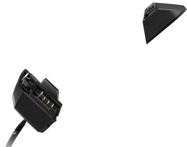 Shimano Akkuhalter E-BIKE SYSTEMS BM-E6010 Kabe 300mm f&uuml;r Rahmenmontage E-Bike Akku schwarz