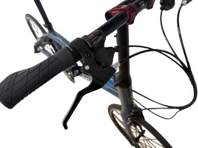 DAHON "Clinch D20" 20-Gang 20" Unisex Grau Blau Faltrad Klapprad kostenloser Versand Produktbild 6