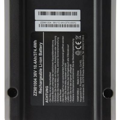 MARATRON Ersatz-Akku Downtube ZZ98 f&uuml;r BLAUPUNKT CAN-Bus - 36V 10,4Ah (374Wh) - ZZ981004 - f&uuml;r Prophete Produktbild 7