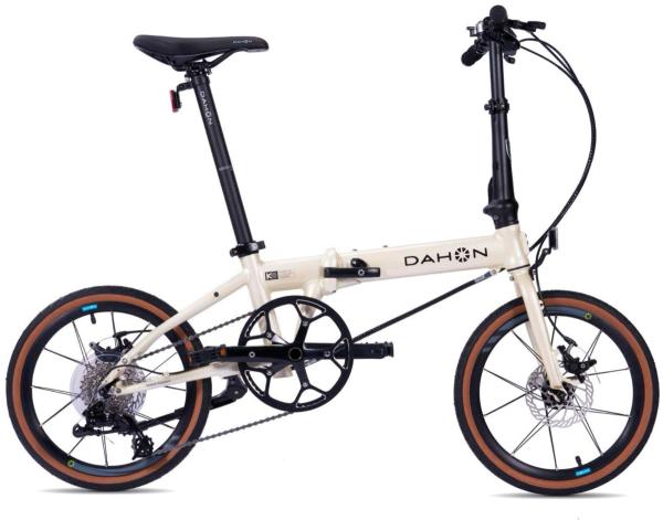DAHON "K9 Spezial" 16" 9-Gang silber Faltrad Klapprad kostenloser Versand 