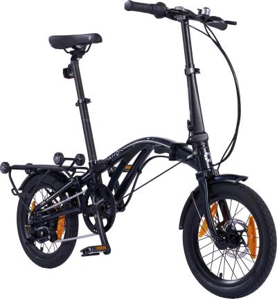 DAHON "Curl i8" 8-Gang schwarz Faltrad Klapprad kostenloser Versand Produktbild 2