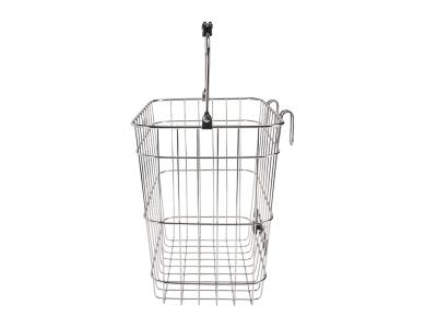 Electra Basket Electra Stainless Wire Pannier Polished Sil Produktbild 2