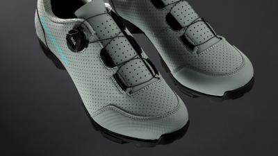 Bontrager Schuh Bontrager Evoke 39 Quicksilver/Miami Green Produktbild 15