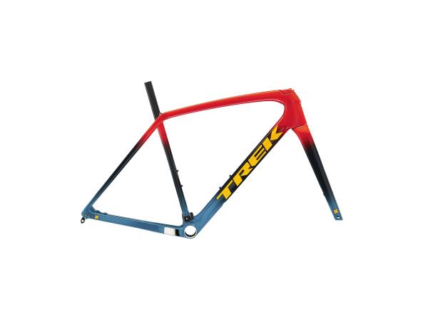 Trek Boone Disc F/S 54 Radioactive Red to Navy to Teal