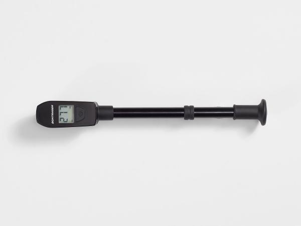 Bontrager Pumpe Bontrager D&auml;mpferpumpe mit Digitalanzeige Bl