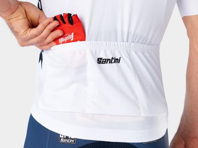Santini Trikot Santini Trek-Segafredo Replica XL White/Red Produktbild 2