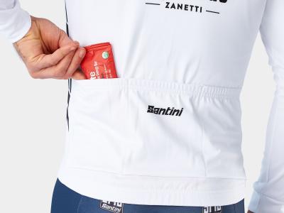 Santini Trikot Santini Trek-Segafredo Race Langarm S White Produktbild 2