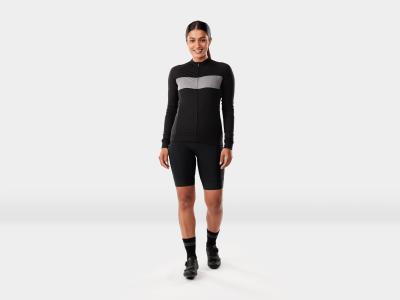 Trek Trikot Trek Circuit LTD Langarm Women XS Black/Cha Produktbild 7