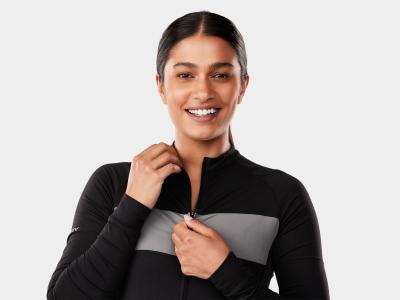 Trek Trikot Trek Circuit LTD Langarm Women XL Black/Cha Produktbild 6