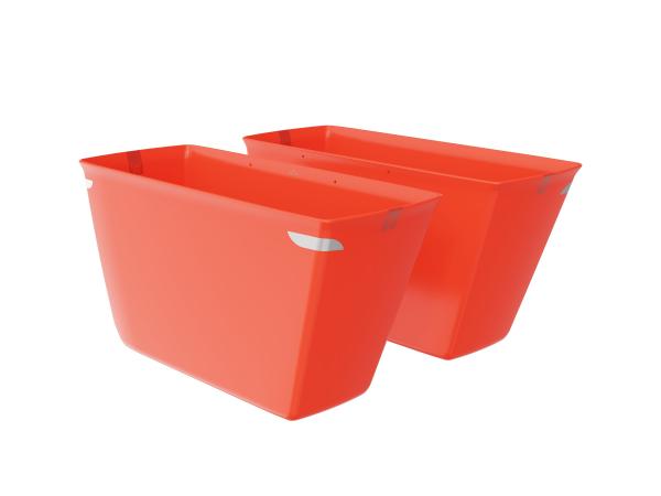Trek Korb Trek Fetch+ 2 Heckpacktaschen-Kit Viper Red