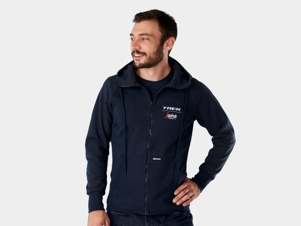 Santini Jacke Santini Trek-Segafredo Hoodie XS Dark Blue