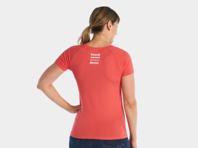 Santini Oberteil Santini Trek-Segafredo T-Shirt Wmn L Radi Produktbild 1