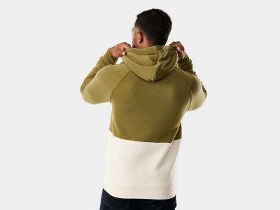 Trek Oberteil Trek Color Block Hoodie XL Olive/Cream Produktbild 1