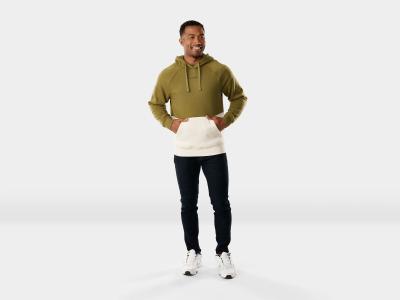 Trek Oberteil Trek Color Block Hoodie XL Olive/Cream Produktbild 2