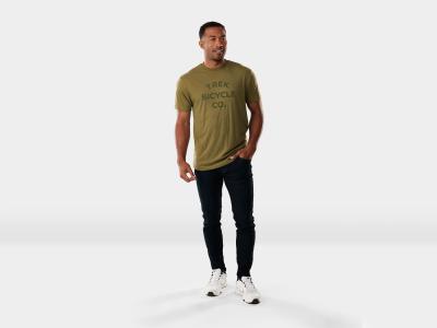 Trek Oberteil Trek Bicycle Tonal T-Shirt S Olive Produktbild 2