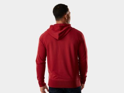 Trek Oberteil Trek Fun Badge Full Zip Hoodie L Dark Red Produktbild 1