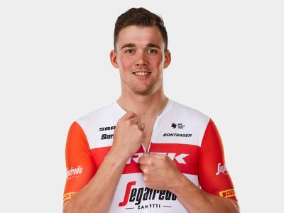 Santini Trikot Santini Trek-Segafredo Replica L White/Red Produktbild 3