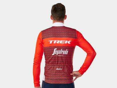 Santini Trikot Santini Trek-Segafredo Race Langarm L White Produktbild 1