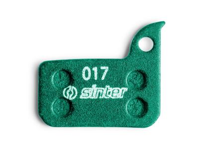 Unbekannt Bremsbelag Sinter Disc Race-Mischung 017 Gr&uuml;n Paar Produktbild 1