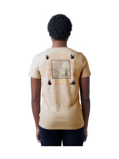 Fox Racing Shirt Fox Racing Hinkley Tee Women X-Small Beige Produktbild 1