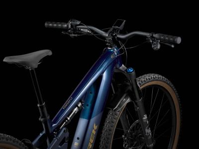 Trek Powerfly FS+ 8 EU S 27.5 Matte/Gloss Mulsanne Blue Produktbild 2