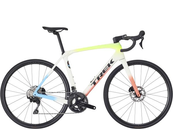 Trek Domane SL 5 47 Era White/Glowstick/Coral Fade