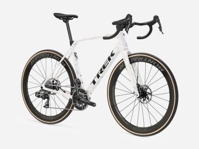 Trek Domane SLR 9 AXS XL Mother of Pearl/Silver Marble Produktbild 1