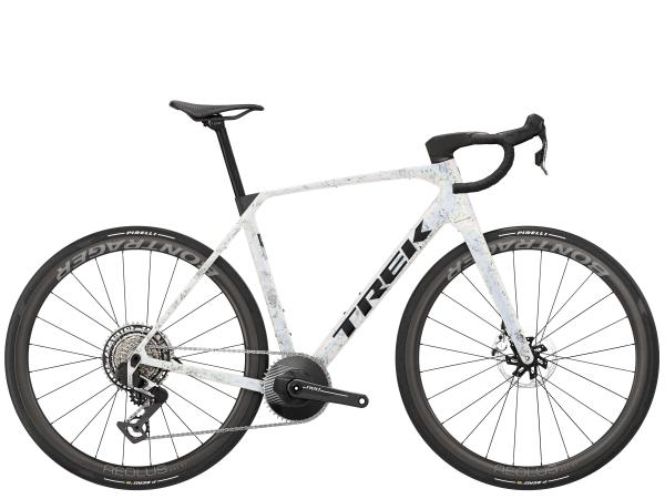 Trek Domane SLR 9 AXS 1x13 L Mother of Pearl/Silver Mar
