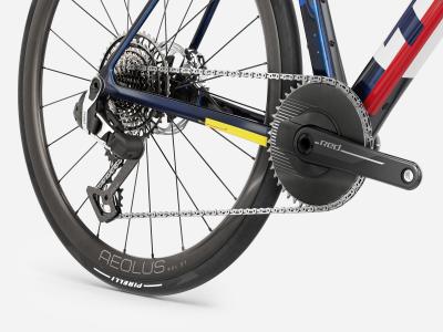Trek Domane SLR 9 AXS 1x13 S Navy Smoke/Trek White Produktbild 4